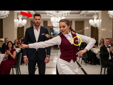Видео: Высокомерный миллиардер бросает вызов официантке потанцевать и через секунды она крадёт всё внимание