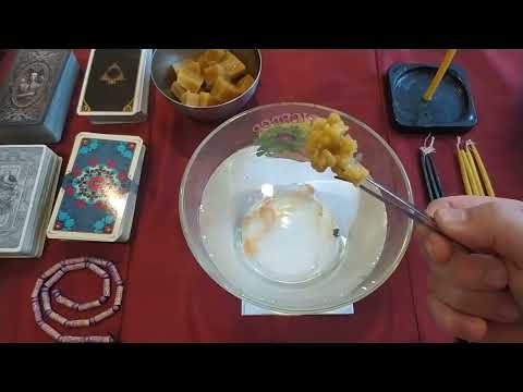 Видео: Отливка воском на морок. Олемир.