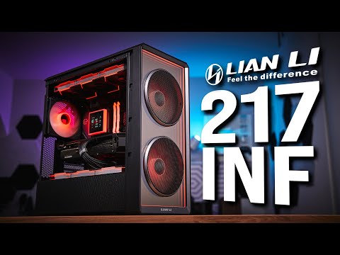 Видео: Обзор Lian Li Lancool 217 INF — король воздушного потока просто засиял!