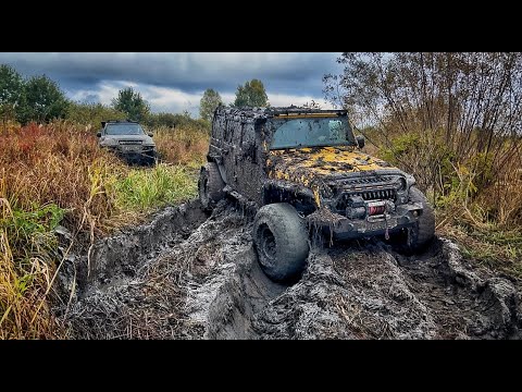 Видео: Prado vs Wrangler vs TLC105 кто сломается первым!