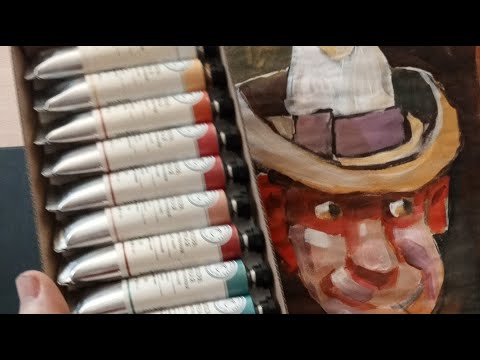 Видео: 🎨💥👌 распаковка  и тест яичной темперы от Мануфактуры Самолыго