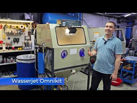 Видео: Готовый комплект для аквабластинга. Wasserjet Omnikit. ОБЗОР