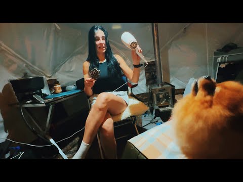 Видео: ОДНИ С ЖЕНОЙ НА ПОЛУОСТРОВЕ В ПАЛАТКЕ, ДИКОЕ ЖИВОТНОЕ В ЛАГЕРЕ, ПОЙМАЛИ РЫБУ, СОБРАЛИ ГРИБОВ, БАНЯ