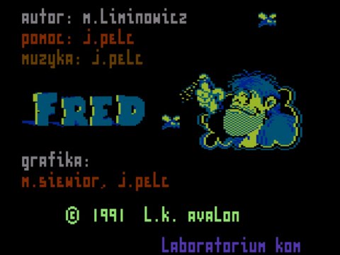 Видео: ❤Приключения в игре -  "Fred"❤ Atari 800. 60fps FULL PLAY! 1991. Game by L.K.Avalon,m.Liminowicz