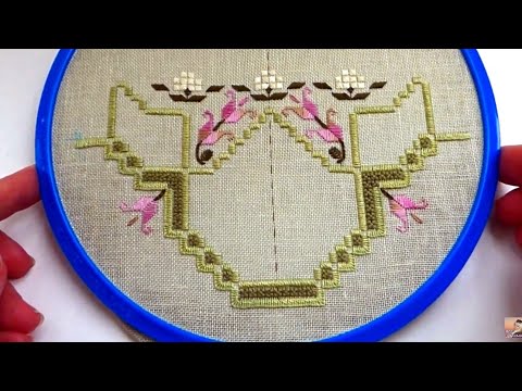 Видео: Хардангер МК Часть 2"Garden" Cross`N patch #hardanger#hardangerembroidery #хардангер #сп_садэмибишоп
