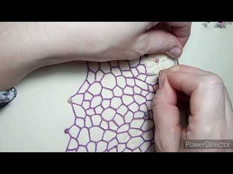 Видео: ИРЛАНДСКОЕ КРУЖЕВО  СЕТОЧКА