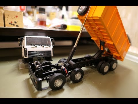 Видео: Постройка Р/У МАЗ-6516 в масштабе 1:43 часть 1