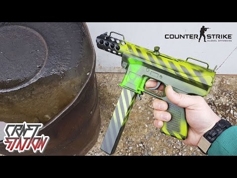 Видео: Как сделать Tec-9   из CS:GO DIY