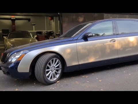 Видео: Maybach 62: уникальный автомобиль для очень состоятельных людей!
