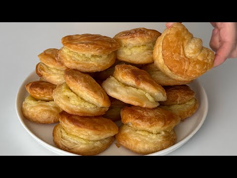 Видео: Невероятно простой рецепт: только мука, горячая вода и две вилки! 👆 Быстро, вкусно