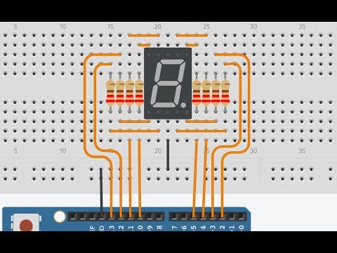 Видео: #1 Периферия 7-сегментный индикатор