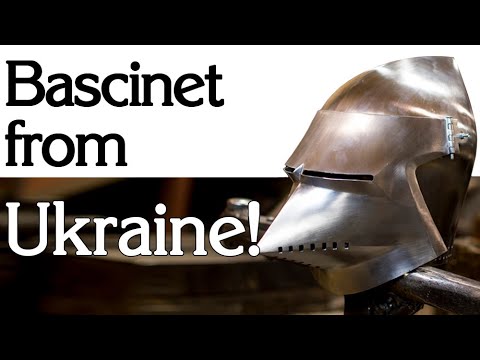 Видео: Как ковать забрало к бацинету. Средневековый доспех.