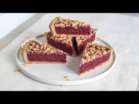 Видео: ХИТ! Очень вкусный ПЕСОЧНЫЙ ПИРОГ С ВИШНЕЙ // постный // без глютена