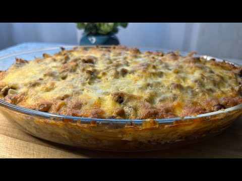 Видео: КАПУСТА+ФАРШ СМАЧНА ТА СОКОВИТА ЗАПІКАНКА 🥘