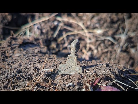 Видео: В ПОИСКЕ СТАРЫХ ОДНОДВОРОК. КОП ВДОЛЬ РУЧЬЯ.