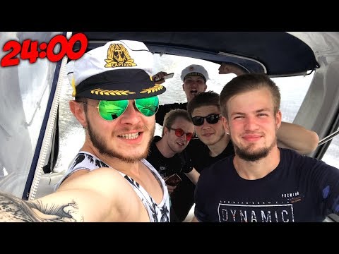 Видео: ПУТЕШЕСТВИЕ НА ЯХТЕ \\ 24 ЧАСА на Катере