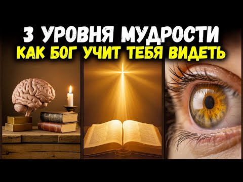 Видео: 3 Уровня Мудрости — Как Бог Учит Тебя Видеть, Как Он
