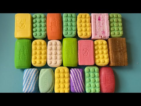 Видео: Cutting soap cubes / Satisfying Asmr video / Режу мыльные кубики / Залипательное асмр видео /