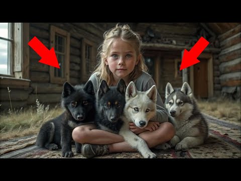 Видео: Стая волков окружила дом маленькой девочки. Но то, что они сделали дальше, повергло всех в ШОК!