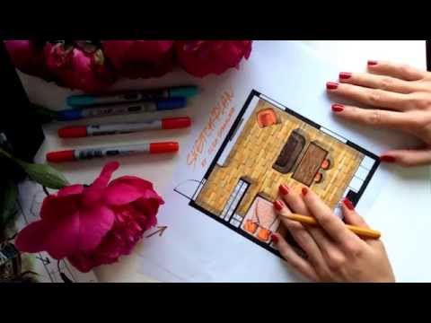 Видео: ✍🏼🎓КАК ПОСТРОИТЬ ФРОНТАЛЬНУЮ ПЕРСПЕКТИВУ метод 1