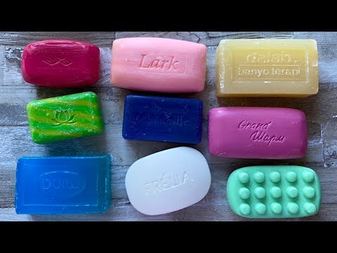 Видео: ASMR Soap cutting | Soap Carving|Резка мыла  | ASMR