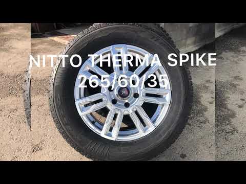 Видео: NITTO THERMA SPIKE 265/60/18 спустя шесть Московских зим