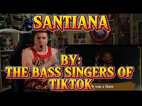 Видео: МЕНЯ НАПАЛИ!!!!!!!!!!!!! Слепая реакция на бас-певцов TikTok - Сантьяна