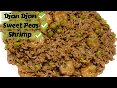 Видео: Как приготовить гаитянский чёрный рис с креветками | Diri Djon Djon | Эпизод 14