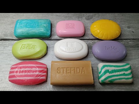 Видео: Soap Cutting🧼ASMR🔪Резка сухого мыла 13