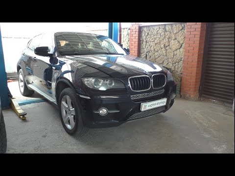 Видео: Замена прокладок теплообменника на BMW X6 2011  БМВ X6 3,0 бензин 1часть