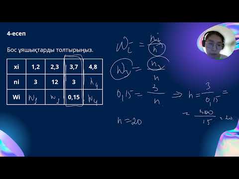 Видео: Жинақталған жиілік. 8 сынып, Алгебра.