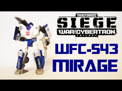 Видео: Обзор на TRANSFORMERS SIEGE - Autobot Mirage (WFC-S43)