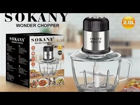 Видео: Распаковка. Измельчитель Sokany SK-7025A