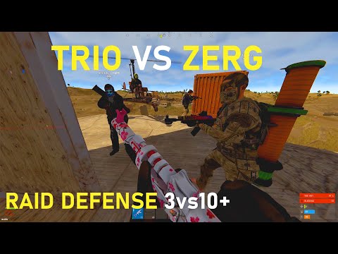 Видео: HOW A 38,762HRS DOMINATES ZERG CLAN - RUST | РАСТ