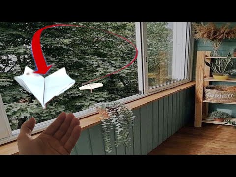 Видео: Қағаздан не жасауға болады ? Қағаздан ұшақ жасау .2🤯