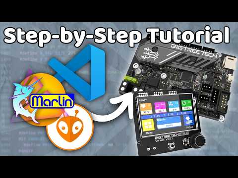 Видео: Руководство для начинающих 2025 года по установке Marlin на BIGTREETECH SKR Mini E3 V3.0 и TFT35