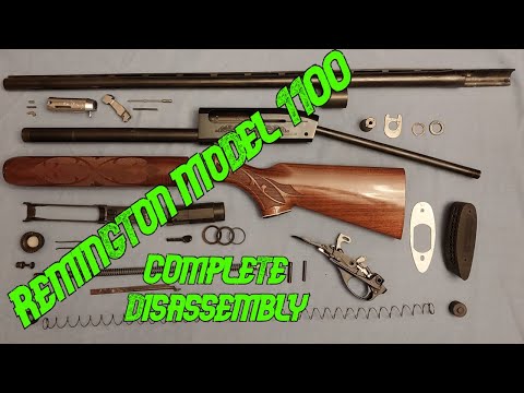 Видео: Remington модель 1100 — Полная разборка