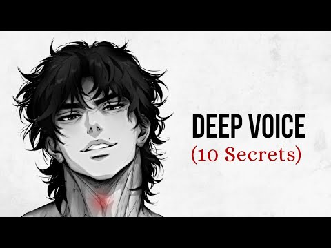 Видео: Как сделать голос глубже навсегда | 10 секретов | Voicemaxxing |