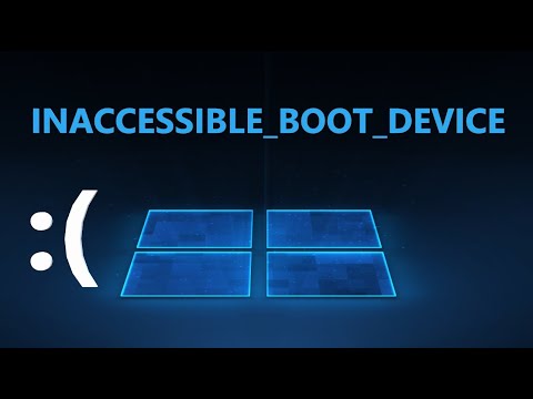 Видео: Ошибка INACCESSIBLE_BOOT_DEVICE при загрузке Windows 11/10