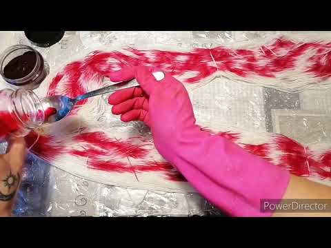 Видео: Крашу пряжу в микроволновке.