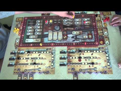 Видео: Русские железные дороги 1/1 - играем в настольную игру, board game