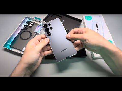 Видео: Распаковка Samsung Galaxy S25 Ultra, обзор чехла Benks Lucid Armor Case и защитного стекла Nillkin
