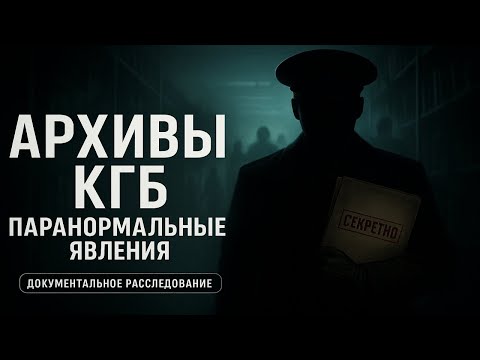 Видео: Архивы КГБ, которые хотели уничтожить: отчёты о контактах с потусторонним. Мистика. Страшные Истории