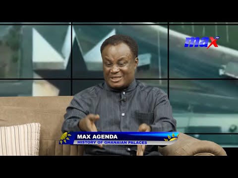 Видео: #MaxAgenda: История дворцов Ганы с адвокатом Аноки Фримпонгом на шоу #MaxMorning
