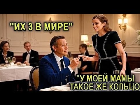Видео: "Официантка нашла кольцо МИЛЛИОНЕРА… Его реакция шокировала ВСЕХ! 💍😱"