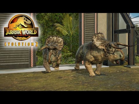 Видео: Jurassic World Evolution 2, парк травоядных #1