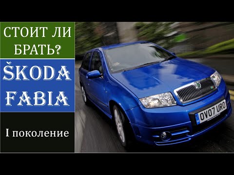 Видео: Обзор Skoda Fabia 6Y - I поколения - я поместился с трудом)))