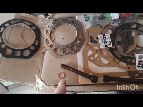 Видео: Ремонт мотоблока 8 к.с. Заміна прокладки під головкою циліндра.