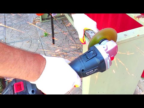 Видео: Обзор с разборкой аккумуляторной УШМ "болгарки" ALLSOME PT037-N