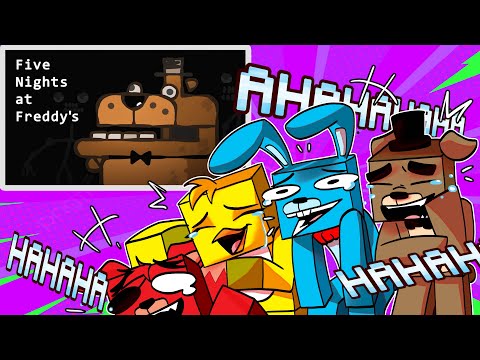 Видео: ФНАФ MINECRAFT РЕАГИРУЕТ НА КАС ВАН ДЕ ПОЛЯ ФНАФ?!